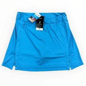 NWT Golftini Skort Perfect Round Women's Size 10 Blue Athletic Golf Tennis